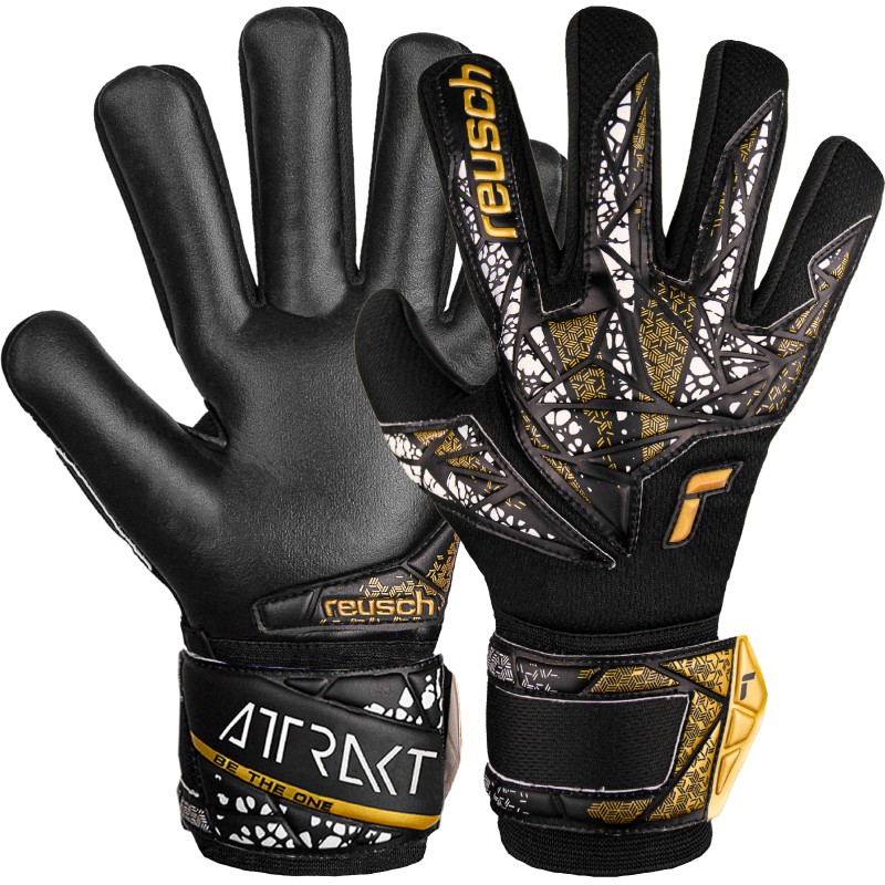 Reusch Attrakt Silver NC Finger Support